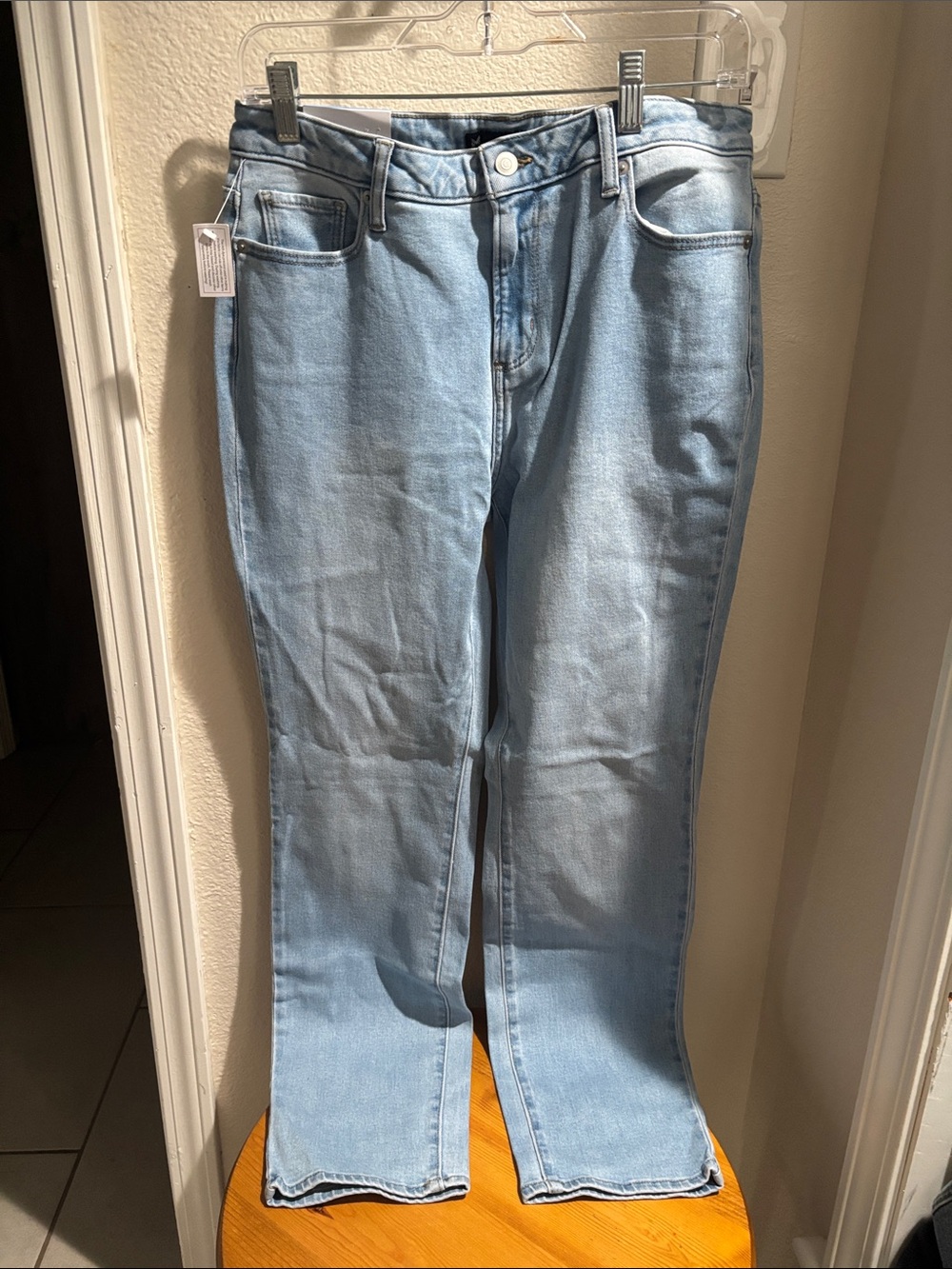 Members Mark Light Wash Women's Jeans - Classic Straight 10 NWT